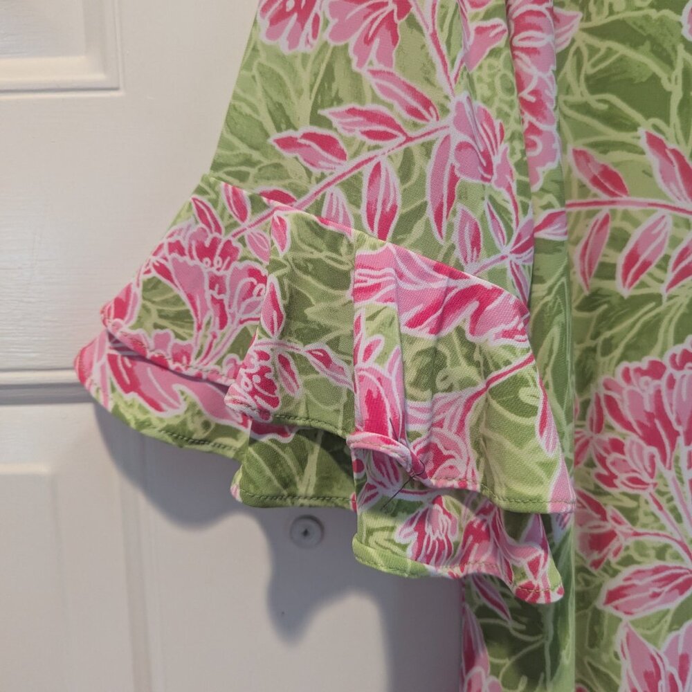 Pappagallo Flutter Sleeve Shift Dress - Picture 2 of 7